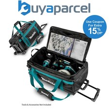 Makita E-12712 53.5L Ultimate Heavyweight Trolley Tool Bag Wheels Shoulder Strap