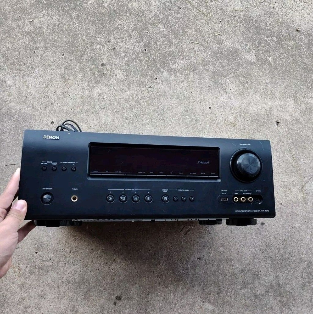 DENON AVR-1912　リモコン付き‼️ Denon AVR-1912 7.1 HDMI Home Theater Surround Stereo Receiver No