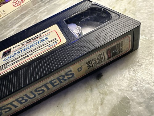 Ghostbusters VHS 1985 FIRST PRINT Embossed logo Red Border - Picture 13 of 13