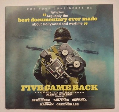 Five Came Back FYC DVD Award Consideration Promo Screener DOCUMENTARY Netflix VG