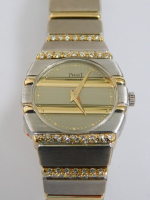 Piaget Damenuhr Weißgold mit Diamanten 18K