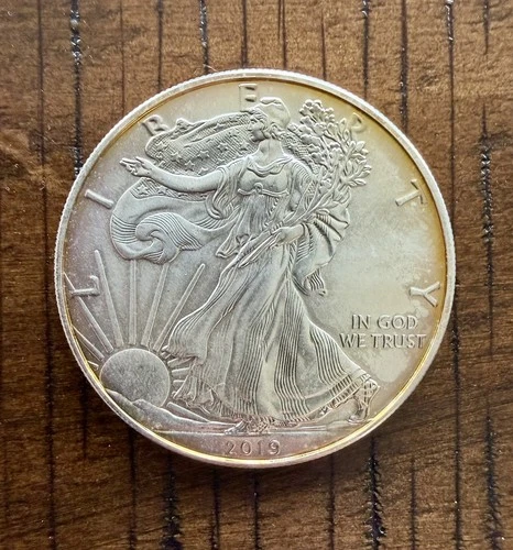 2019 BU Silver American Eagle 1 oz. .999 fine silver (L1)