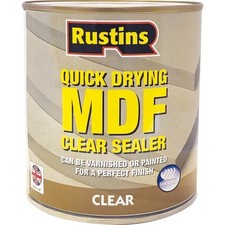 Rustins Quick Drying MDF Primer Sealer Clear Primer 1L