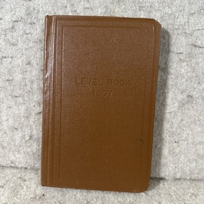 Level Book 1307 Engineer Field Data Notebook