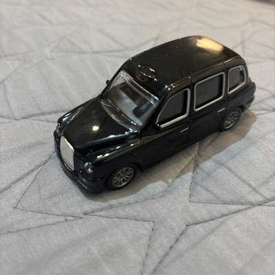 London Black Cab Taxi Auto Modell Pull Back&Go Kinder Spielzeug Druckguss Metall