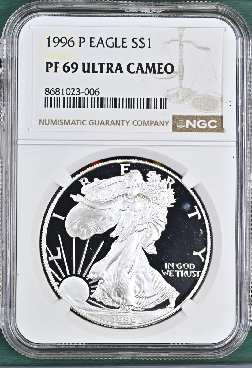 American Eagle Proof 1996 Silver Bullion Coins for sale | eBay