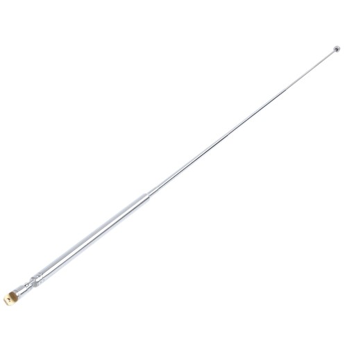 1X(Metall Abschnitt 7 Teleskopisch AM FM Radio Antenne 75cm Laenge Silber Z9F3) - Zdjęcie 4 z 8