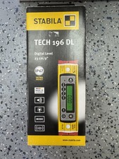 STABILA TECH LEVEL 196 Digital Spirit Level, ...