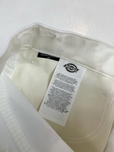 Dickies Sherwin Williams Men 34 x 11 White Carpenter Painter Shorts Utility New - Picture 7 of 7