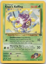 Koga's Koffing (48) Uncommon Unlimited Gym Challenge 048/132 LP Ken Sugimori on eBay