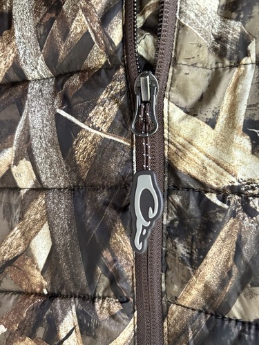 drake waterfowl Down Vest MST Small - Picture 2 of 6