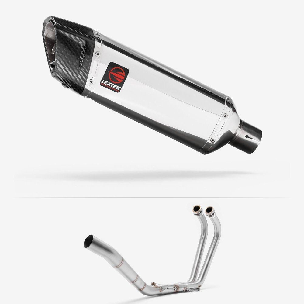 Lextek SP4  Stainless Steel Exhaust System for Yamaha MT-03 (16-) & YZF R3 (15-)
