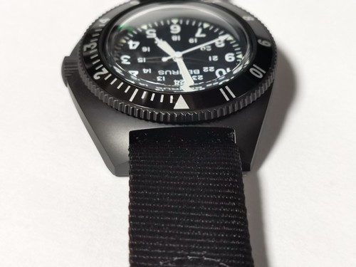 Orologio Benrus Type 2 CLASSE A MIL-W-50717 come nuovo riproduzione quarzo... - Foto 8 di 24