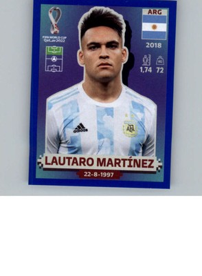2022 Panini World Cup Soccer Blue Stickers Pick From List/Complete Your Set A-E