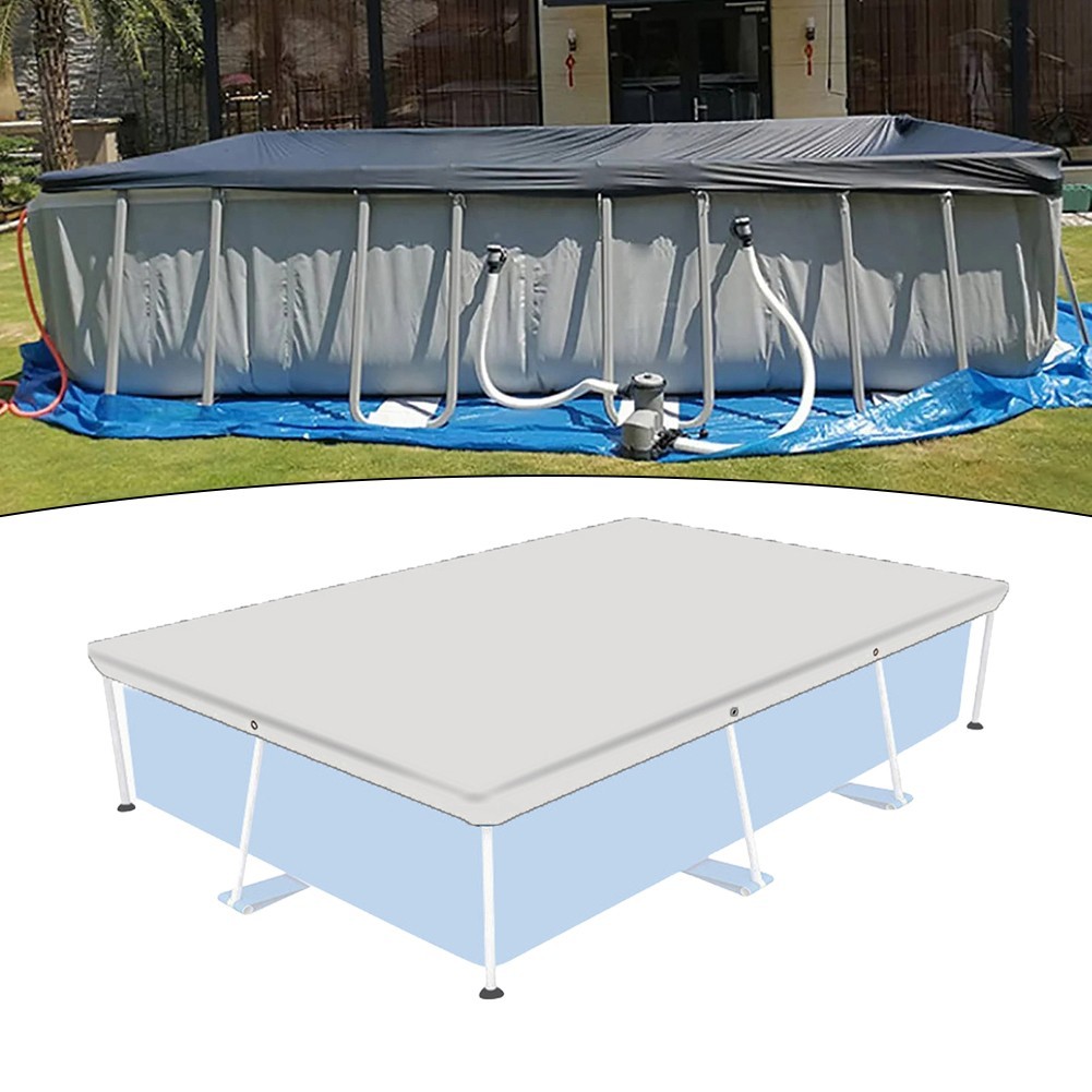 Cubierta de piscina eficaz para protección contra hojas y daños climáticos