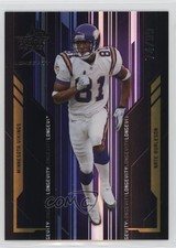 2005 Leaf Rookies & Stars Longevity Black 74/99 Nate Burleson #54 1c85