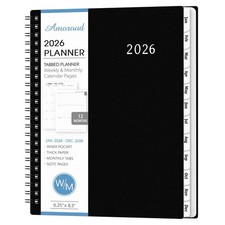 2026 Planner - Planner 2026, 2026 Planner Weekly and Monthly, Jan 2026 - Dec