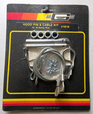 Vintage 1980s Mr. Gasket Hood Pin Kit Competition W Wire Cable Lanyards Nos Vintage 1980s Mr. Gasket Hood Pin Kit Competition W Wire Cable Lanyards Nos
