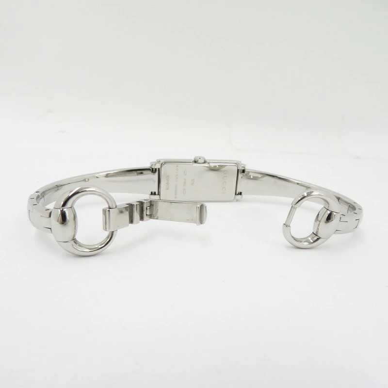GUCCI 2P diamond bangle watch boot pattern analog… - image 6
