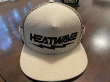 NEW HEATWAVE  BOLT RIP STOP TRUCKER HAT ADJUSTABLE SNAPBACK