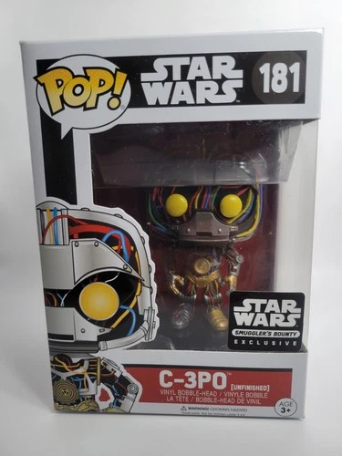 Funko Pop! Star Wars C-3PO #181 Smuggler's Bounty Exclusive Vinyl Figure Vaulted