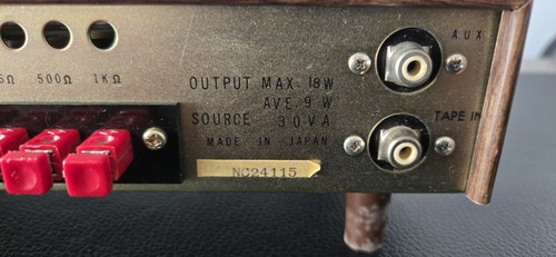 Olson Solid State P.A. Amplifier Model Am-306 (18 Watts) TESTED WORKS!! - Picture 6 of 8