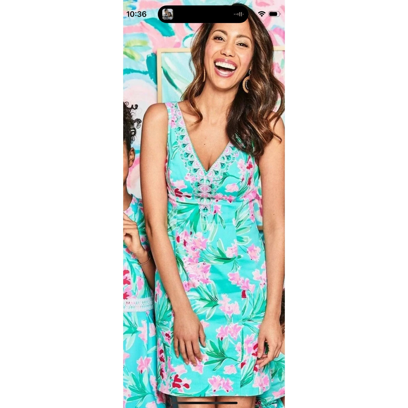 Lilly Pulitzer Veya Aqua Al Fresco Isn't She Lovely Engineer Shift Dress