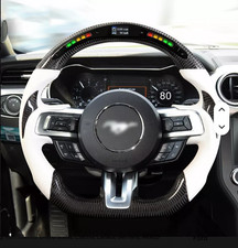 Led Shift Light Racing Real Carbon Steering Wheel For Ford Mustang 2018-2020 Led Shift Light Racing Real Carbon Steering Wheel For Ford Mustang 2018-2020