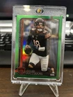 2025 Topps Chrome Football Caleb Williams Green Refractor /99 Bears SP Rare