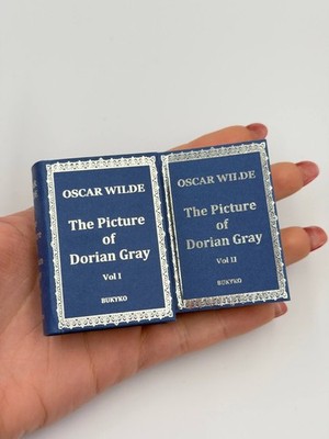 MINIATURE BOOK The Picture of Dorian Gray, Vol. 1 e 2, by Oscar Wilde