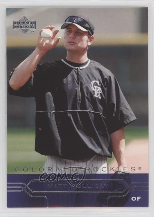 2005 Upper Deck Matt Holliday (Third Text Line Begins with Gave) #67 0q2