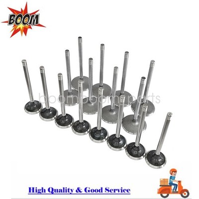 Intake Exhaust Valves For 09-2016 Chrysler Dodge Ram Jeep Charger 5.7L V8 HEMI