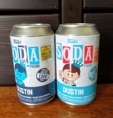 Funko Soda FREDDY FUNKO als DUSTIN 1.600 Stück und 5.000 Stück SEALED Stranger Things