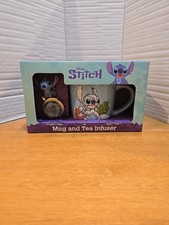 Disney Stitch Mug And Tea Infuser New Lilo Stitch Disneyana Collectible Gift