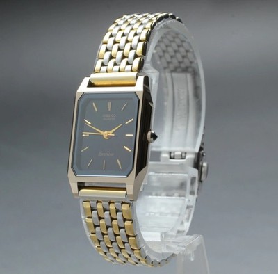 稼働品SEIKO EXCELINEセイコーエクセリーヌ腕時計 1221-5020 Vintage 1983【 Mint 】 Seiko Exceline 1221-5020 Square