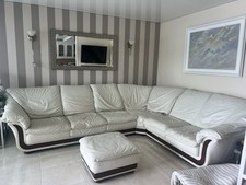 Riesengroßes Ledersofa von NIERI 