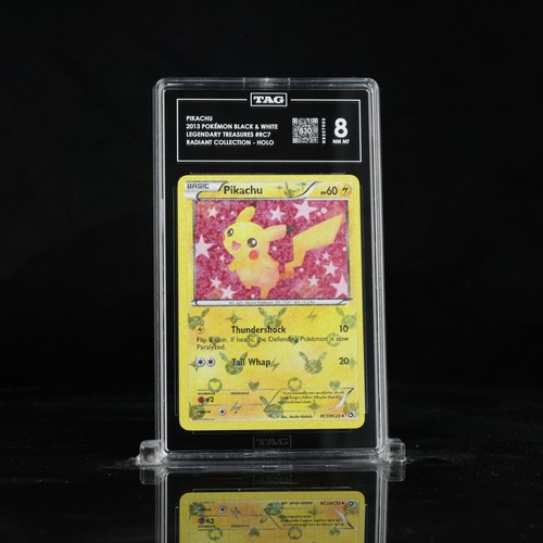 Pikachu graded TAG 8 for sale on eBay