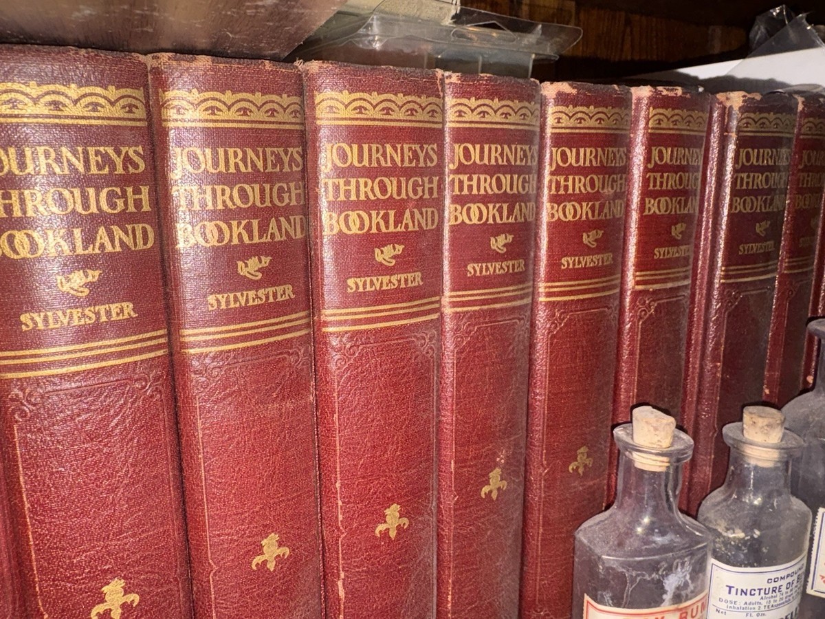 Lot of 20 Decorative Vintage Hardcover Books – Old, Rare