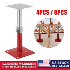 4-8PCS 5-8 House Floor Jacks Adjustable Screw...