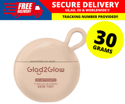Glad2Glow Skin Tint High Coverage Lightweight Blurring Finish   00 Affogato