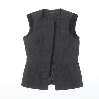 Graue Anzugweste Damen UK Größe 12 Machka Regular