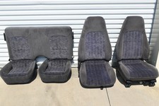 1993-02 Pontiac Firebird Formula Front Rear Cloth Seats Oem Originals Used 1993-02 Pontiac Firebird Formula Front Rear Cloth Seats Oem Originals Used