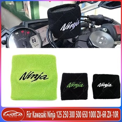 Für Kawasaki Ninja125 650 1000 ZX-6R Front Fluid Oil Brake Reservoir Cover Socks