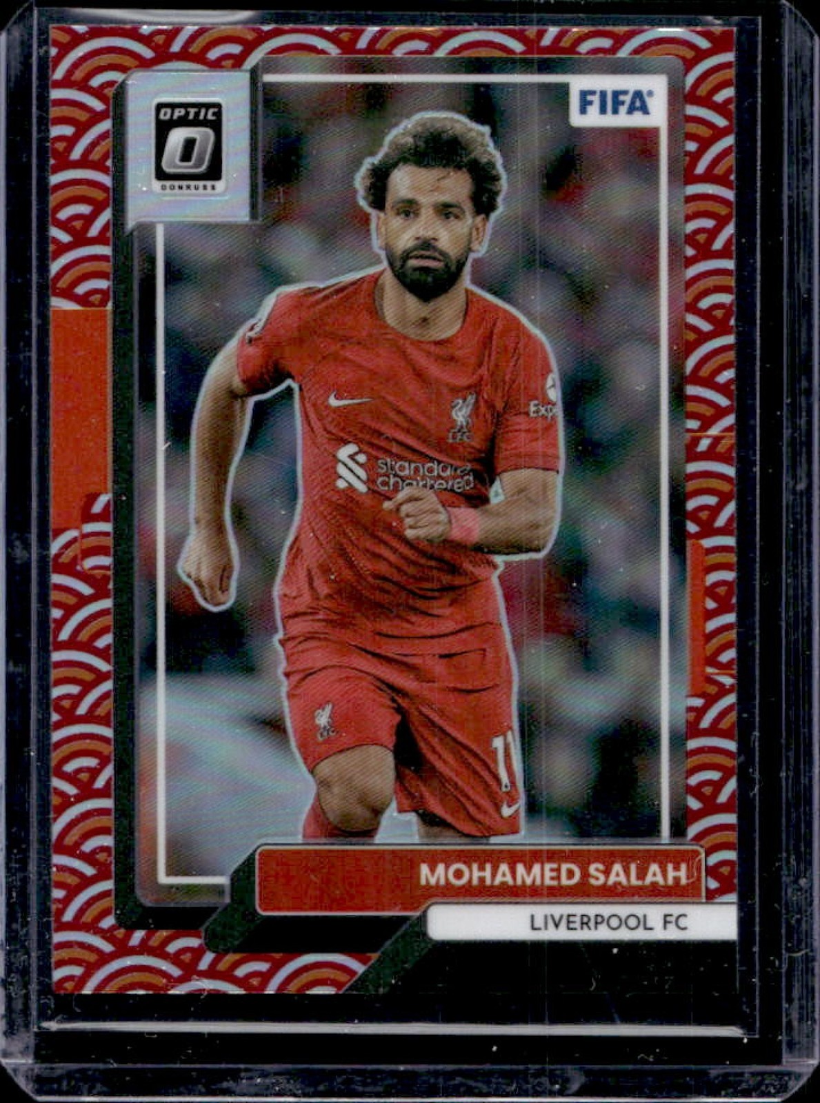 2022-23 Panini Donruss Mohamed Salah Optic Photon #76 Liverpool