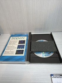 Sonic CD Sega CD 1993 CIB  Game Manual w/ Registration Card,  Broken Case, READ