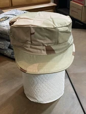 8-Point Desert Camouflage Utility Cover / Hat Sz Medium