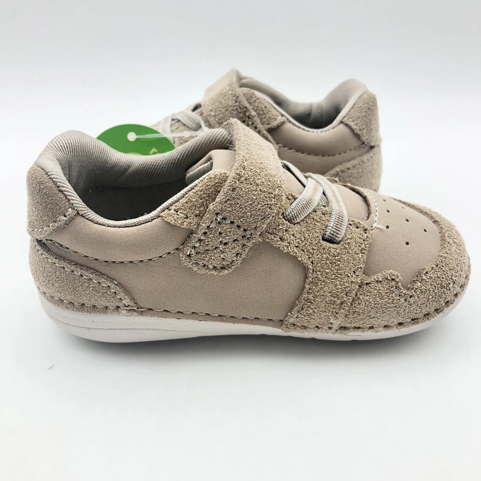 Stride Rite Boys SM Waverly Walnut Size 6 Wide Toddler Shoes Brown NIB - Image 4 of 4