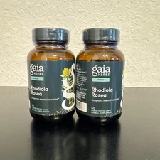 Gaia Herbs Rhodiola Rosea 120 Vegetarian Liquid Phyto-Capsules