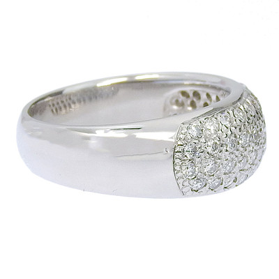 Diamond 1ct 0.4ct Platinum 900 pt900 Ring #57 US Size #8.25 Diamond 1ct 0.4ct Platinum 900 pt900 Ring #57 US Size #8.25