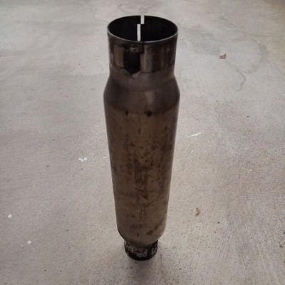 SLP 31066 Universal LoudMouth Bullet Muffler Resonator 3.0'' Inlet/Outlet 18.25''